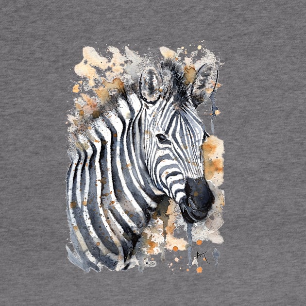 Zebra by Andraws Art